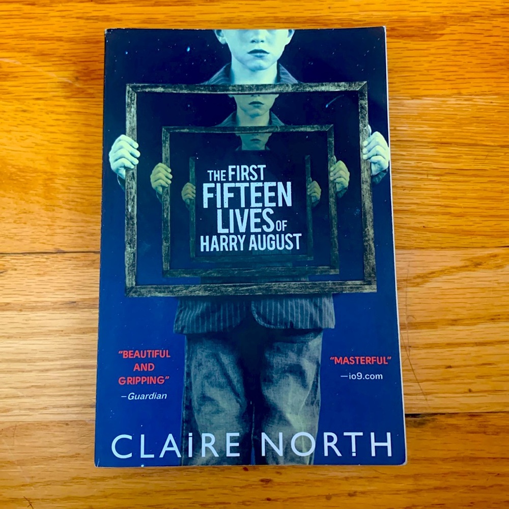 Fifteen lives of Harry august —Softcover book— time travel